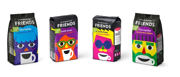Beans Brothers FRIENDS Range