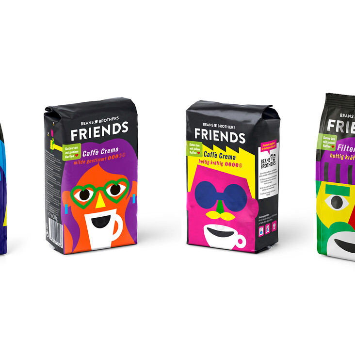 Beans Brothers FRIENDS Range