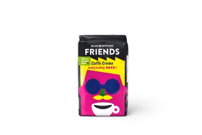 Beans Brothers FRIENDS Caffè Crema kräftig