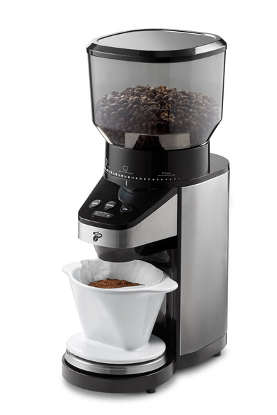 Elektrische Kaffeemühle Profi FS seitlich