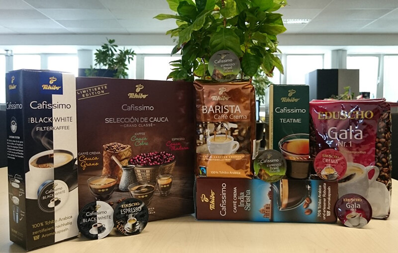 Welches Produkt passt nicht zum Thema Kaffee?