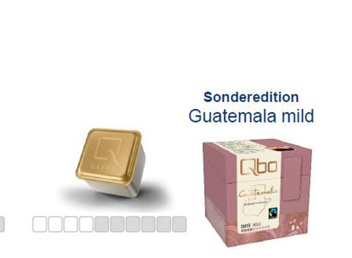 Qbo Kaffee Sonderedition Guatemala kräftig und mild