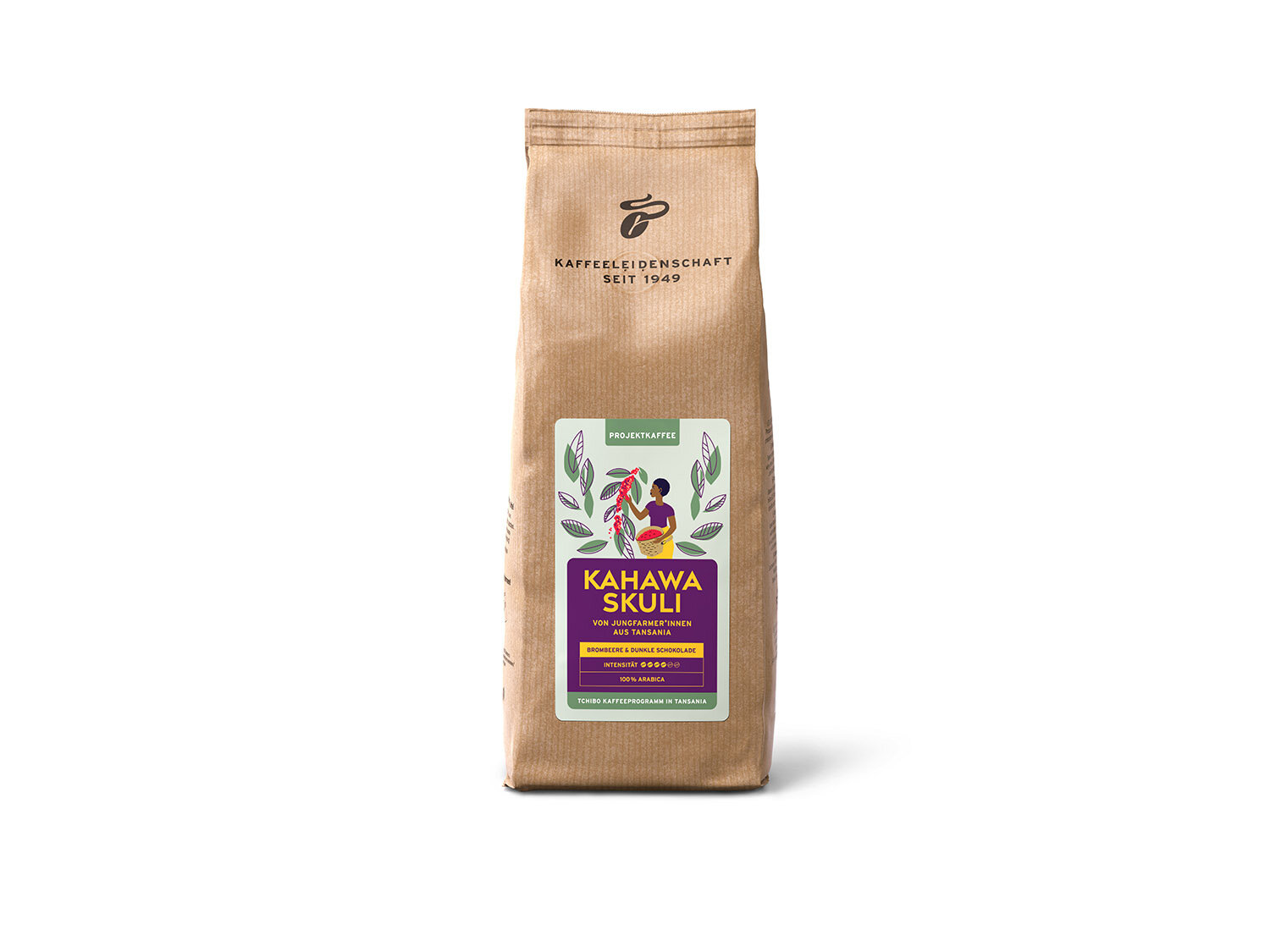 Kaffeepackung „Kahawa Skuli“ aus Tansania