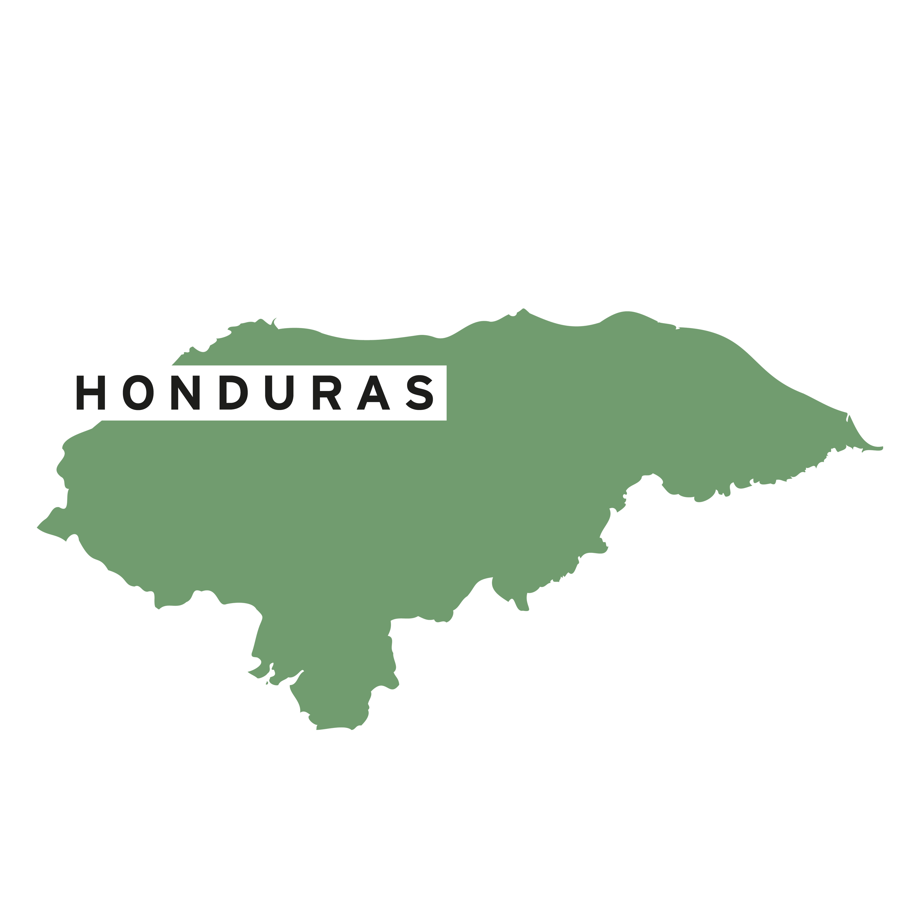 Honduras Landkarte