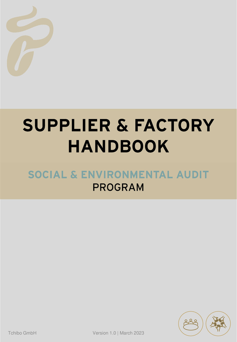 PDF-file Preview for: Tchibo Supplier and Factory Handbook - Social and Environmental Audit Program (English)