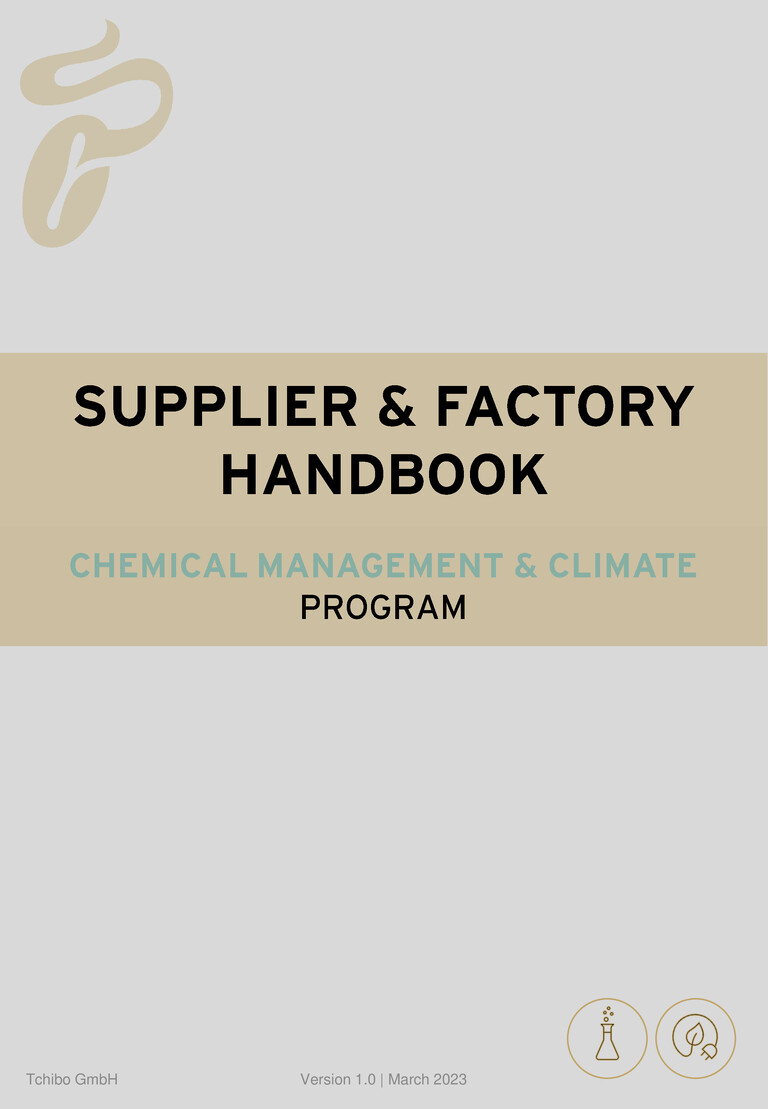 PDF-file Preview for: Tchibo Supplier and Factory Handbook - Chemical Management & Climate Program (English)