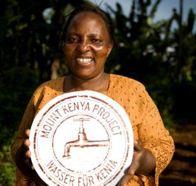 Mount Kenya: Puritiy Muthoni braucht Wasser, ganz dringend!