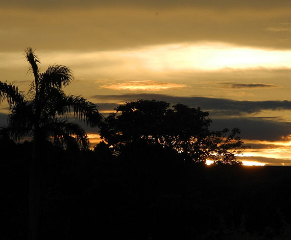 Brasilianischer Sonnenuntergang oder deutscher Feierabendstress? Brasilianischer Sonnenuntergang!