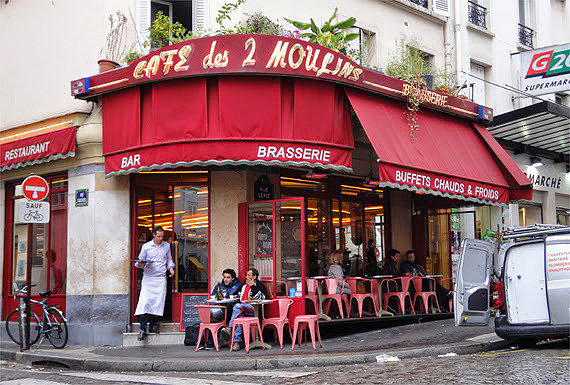 Paris, Café der wunderbaren Amelie