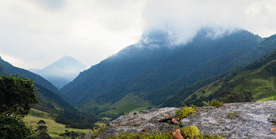 Landschaft Kolumbiens
