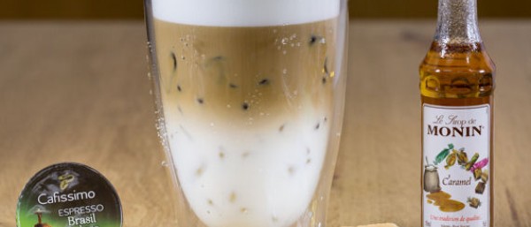 Video-Serie Cafissimo Rezepte: Geeister Caramel Latte Macchiato - Tchibo