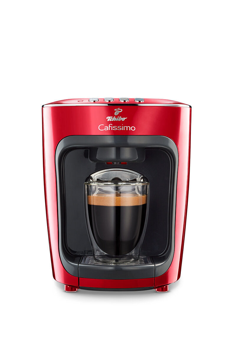 Cafissimo; Kapselmaschine; Red; Tchibo