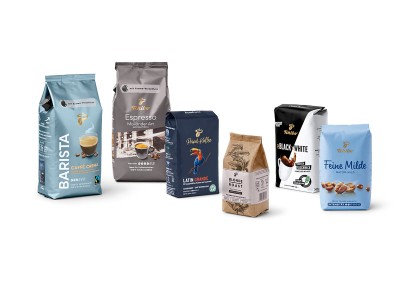 Tchibo Kaffees Übersicht Freisteller