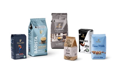 Tchibo Kaffees Übersicht Freisteller