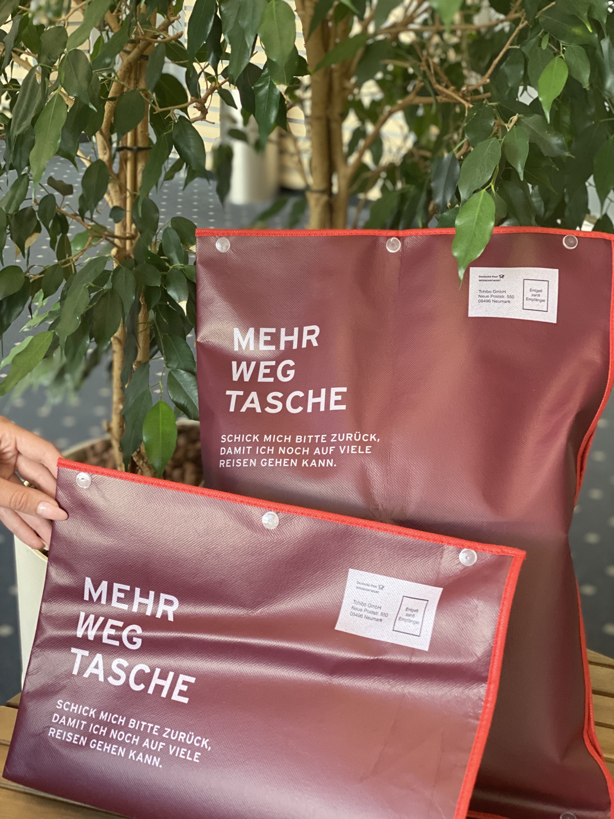 Tchibo recycling taschen clearance
