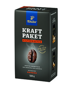 Tchibo Kraft Paket Filterkaffee 500g Packung