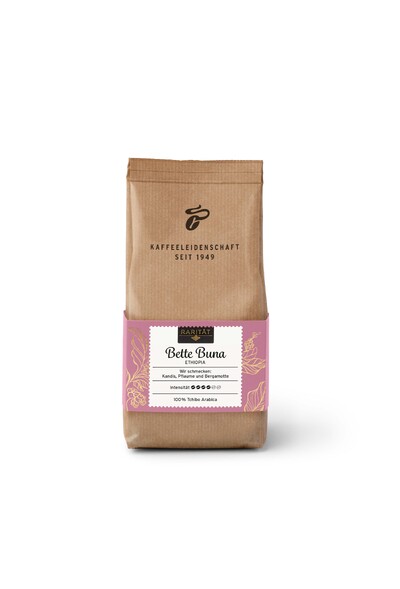 Braune Kaffeepackung Tchibo „Bette Buna“
