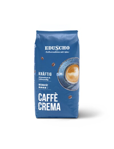 Blauer Eduscho Caffè Crema Kaffeebeutel