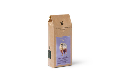 Braune Kaffeepackung „Los Trapiches Colombia“