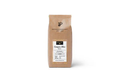 Braune Kaffeeverpackung „Campos Altos“