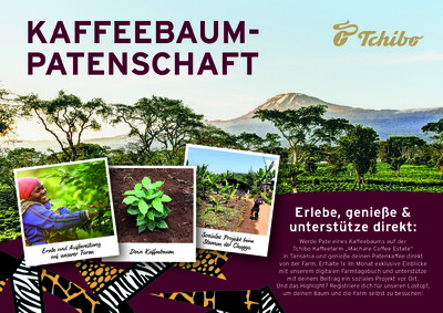 Werbung für Tchibo Kaffeebaum-Patenschaft
