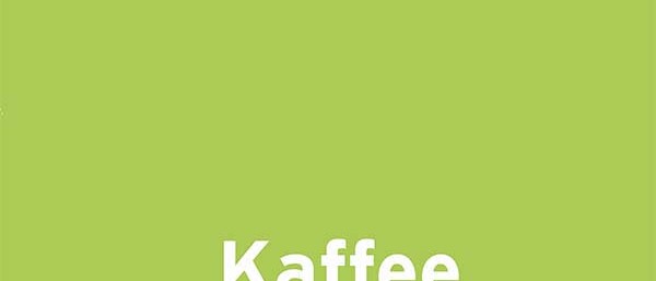 Grünes Cover mit Titel „Kaffee in Zahlen“