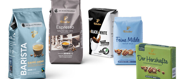 Tchibo Kaffees Übersicht Freisteller
