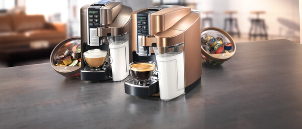 Cafissimo LATTE Coppero & Titanio