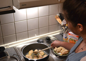 Es brutzelt und duftet