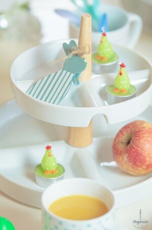 Unsere Tchibo Etagere ist perfekt für jeden Osterbrunch.