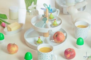 Mit den schönen Osterprodukten von Tchibo wird das Osterfrühstück auch ein optisches Fest.
