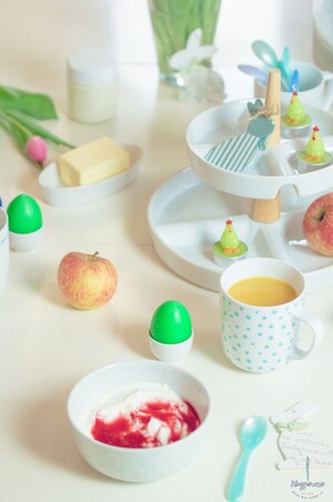 Der Klassiker Osterfrühstück im neuen Gewand.