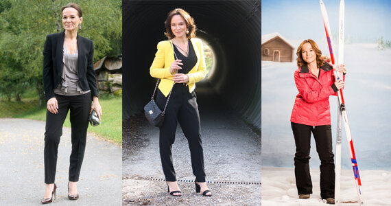 Von lässig bis sportlich - Annette mag verschiedene und auch mal ausgefallene Looks.