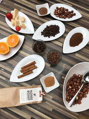Verschiedenste Geschmackrichtungen wurden mit dem neuen Blonde Roast probiert. Ein Spritzer Orange zum Beispiel.