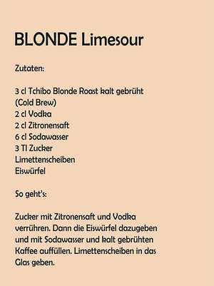 BLONDE Limesour Rezept