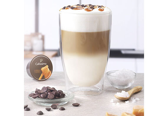 Salted caramel latte
