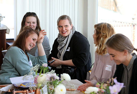 Get-together und Networking mit den Bloggerkollegen.