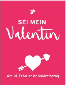 Sei mein Valentin!