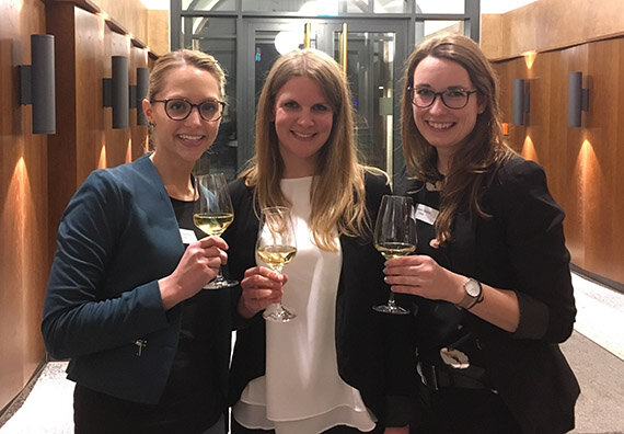 Daniela, Lotta und ich beim Presseevent