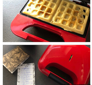 20_11_09 Waffel backen_im Eisen