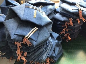Viele Bauchtaschen sind schon fertig!