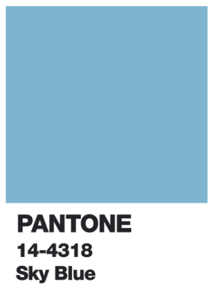 Link: Großansicht des Bildes - Bildinhalt: Pantone-Farbkarte 14-4318 Sky Blue