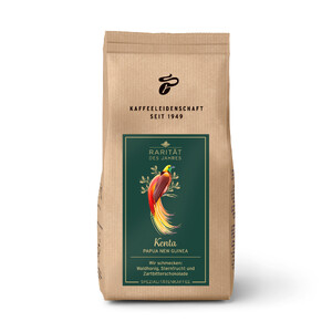 Link: Großansicht des Bildes - Bildinhalt: Braune Kaffeepackung „Kenta Papua New Guinea“