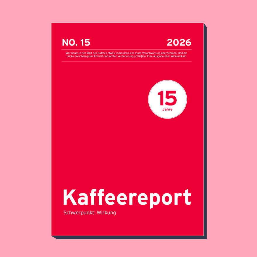 Roter Kaffeebericht „Kaffeereport 2026“