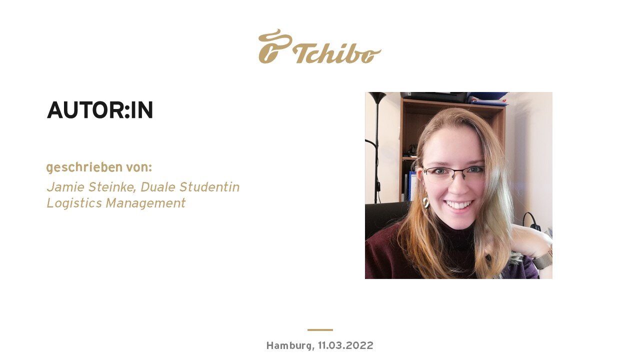 Tchibo Autorenseite mit Foto einer Frau