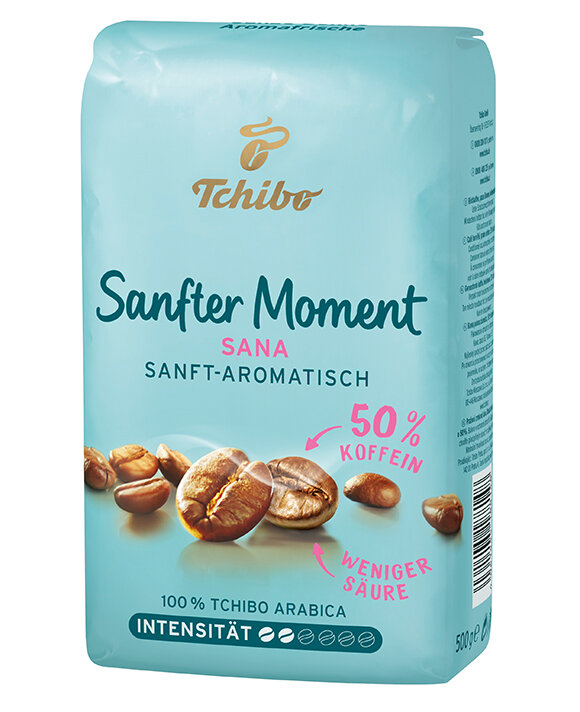 Tchibo Sanfter Moment Sana Kaffeepackung