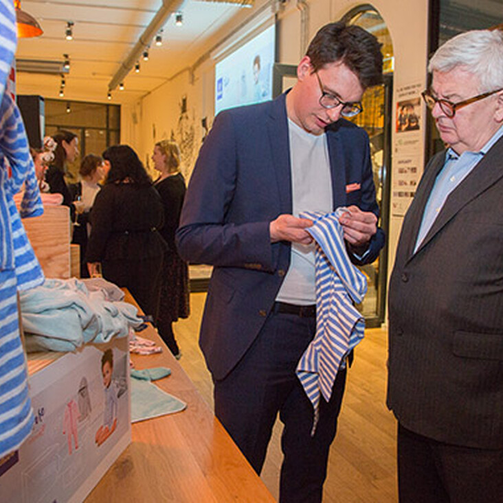 Hendrik Scheuschner und Joschka Fischer