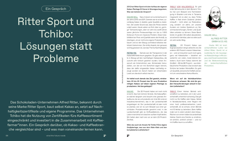 PDF-file Preview for: Interview | Ritter Sport und Tchibo: Lösungen statt Probleme (Auszug aus dem Tchibo Kaffeemagazin)