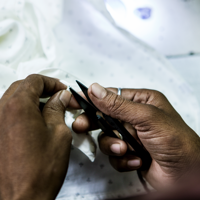 Auftrennen einer Naht