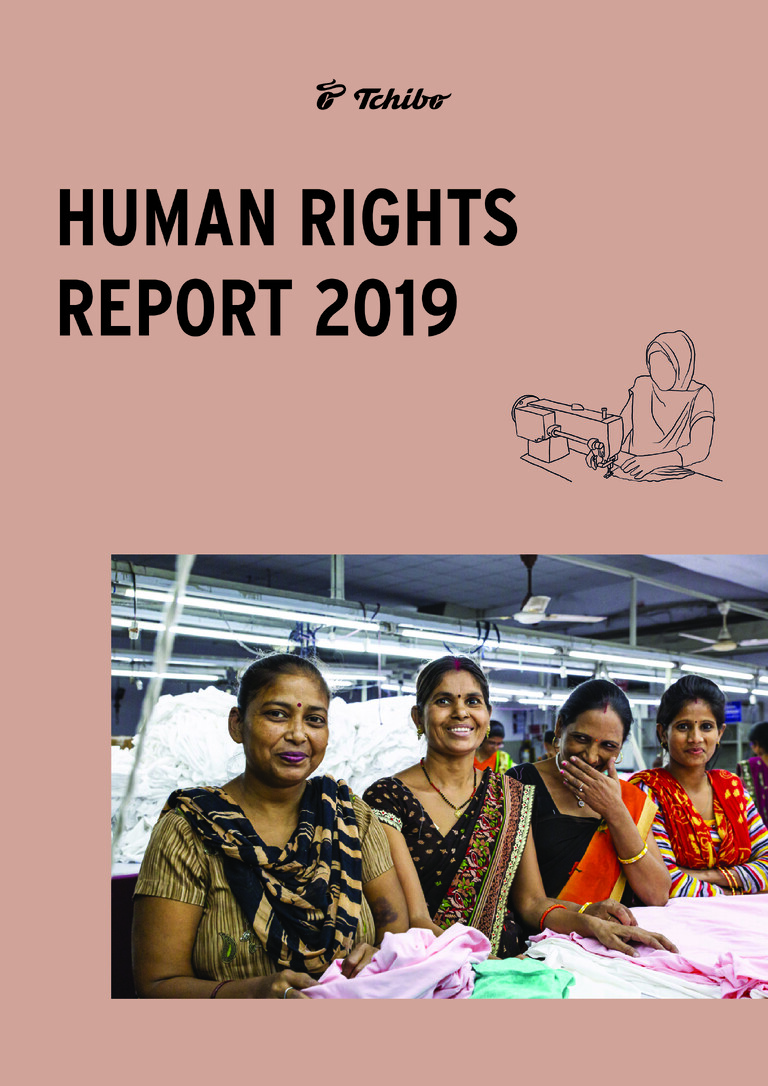 PDF-file Preview for: Tchibo Human Rights Report (Non Food)  2019